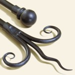Wrought Iron Poles